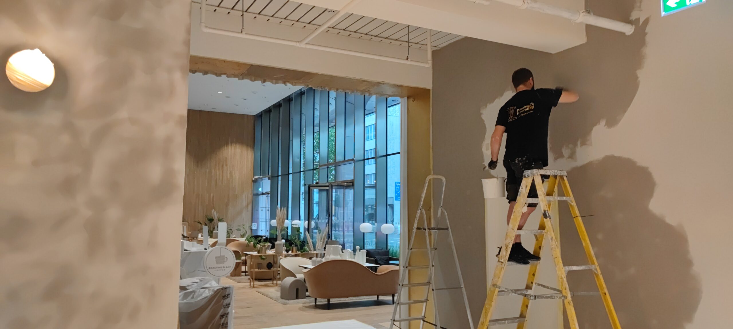 Painting and decorating services by Infinity Contracting